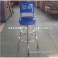 FH-019 chromed swivel bar chair